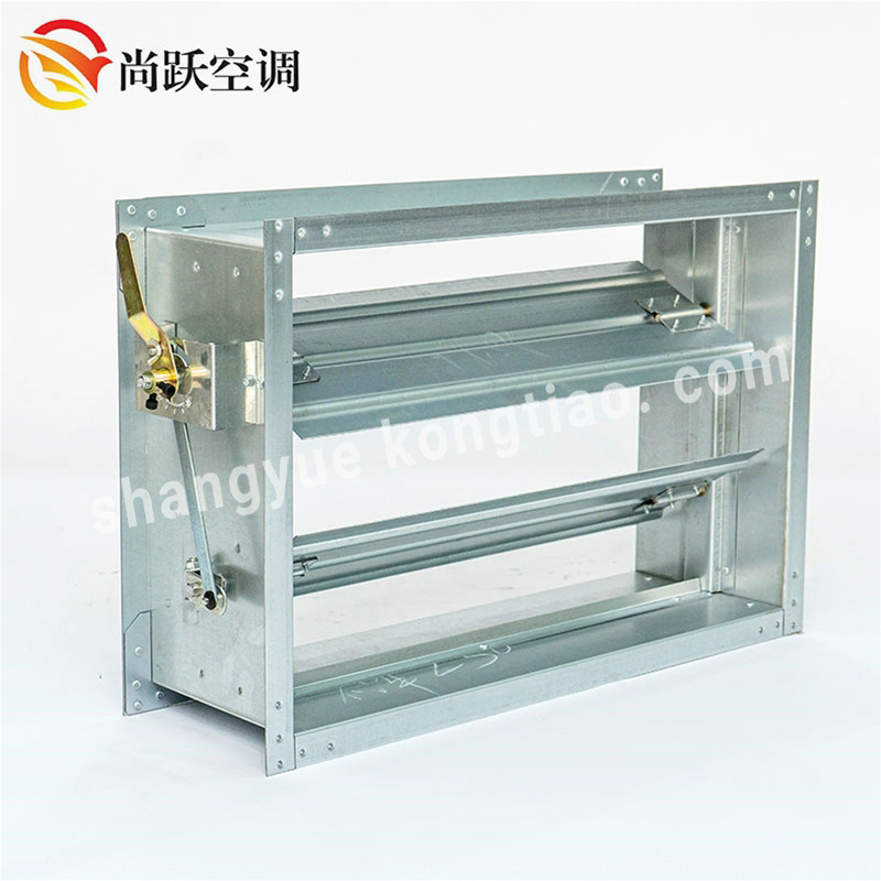 手動對開多葉調節閥